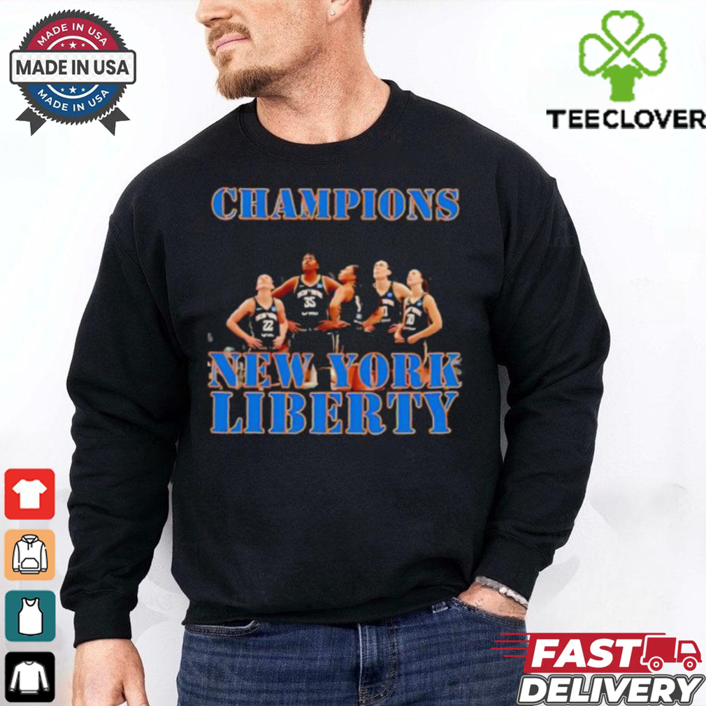 New York Liberty Champions 2024 photo shirt New York Liberty Champions 2024 photo shirt