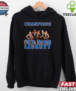 New York Liberty Champions 2024 photo shirt