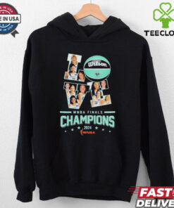 New York Liberty Champions Of Love WNBA Finals 2024 Shirt