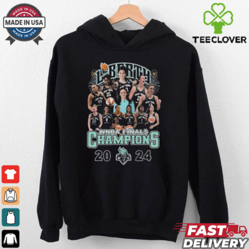 New York Liberty Final Champions 2024 Fireworks Shirt