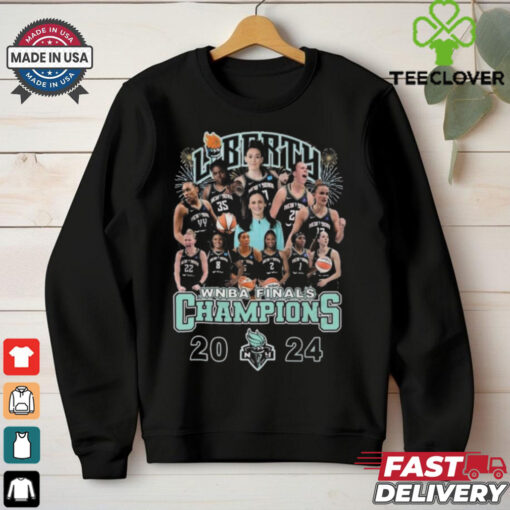 New York Liberty Final Champions 2024 Fireworks Shirt