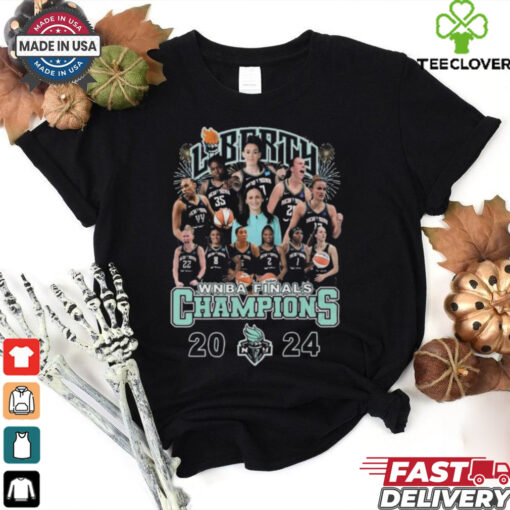 New York Liberty Final Champions 2024 Fireworks Shirt