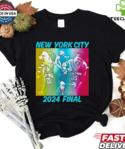 New York Liberty New York City 2024 Final Champion shirt
