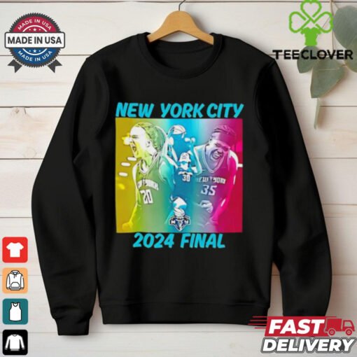 New York Liberty New York City 2024 Final Champion shirt