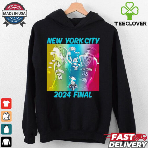 New York Liberty New York City 2024 Final Champion shirt