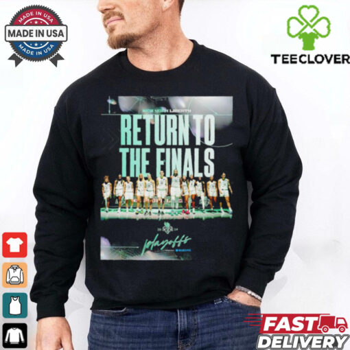 New York Liberty Return to the finals WNBA 2024 playoffs shirt