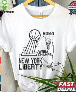 New York Liberty Stadium Essentials Unisex 2024 WNBA Finals Champions Hometown Shirt