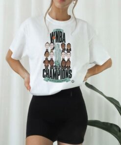 New York Liberty Stadium Essentials Unisex 2024 WNBA Finals Champions Teammates Roster T Shirt