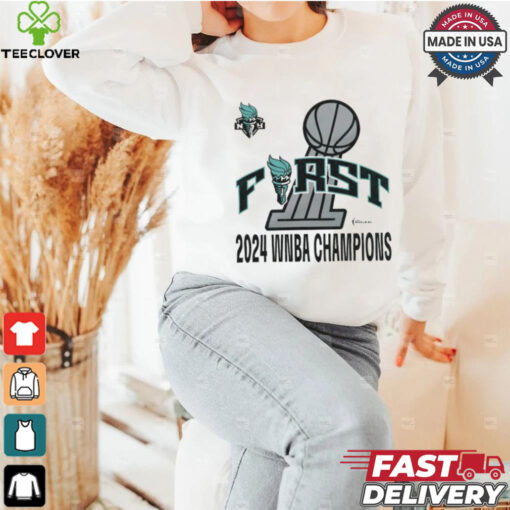 New York Liberty Stadium Essentials Unisex First Time WNBA Finals Champions Shirt