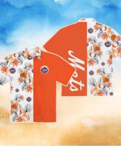 New York Met Tropical Pattern Hawaiian Shirt