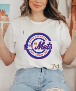 New York Mets 1969 World Champions Shea Stadium 1969 vintage shirt 2 New York Mets 1969 World Champions Shea Stadium 1969 vintage shirt