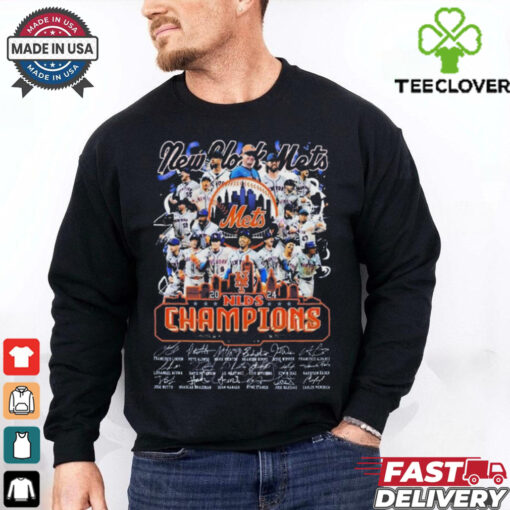 New York Mets 2024 NLDS Champions Signatures T Shirt