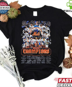 New York Mets 2024 NLDS Champions Signatures T Shirt