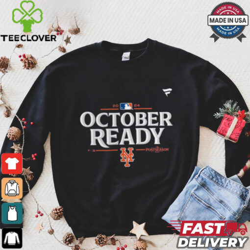 New York Mets 2024 October Ready MLB Postseason Locker Room t shirt