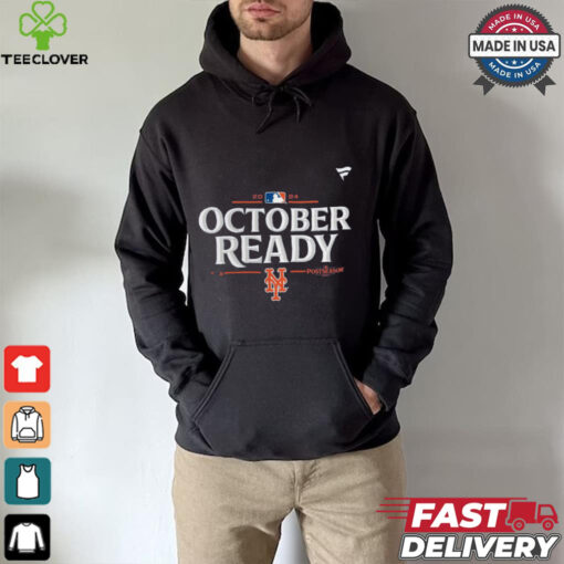 New York Mets 2024 October Ready MLB Postseason Locker Room t shirt