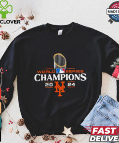 New York Mets 2024 World Series Champions trophy shirt