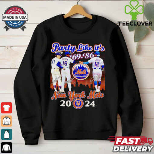New York Mets 2024 party like it’s 1969 1986 players shirt