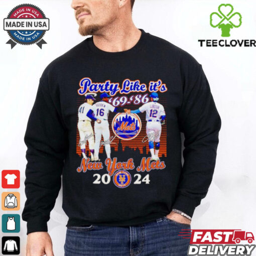 New York Mets 2024 party like it’s 1969 1986 players shirt