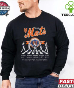 New York Mets 62 Years 1962 2024 Thank You For The Memories Walking Signatures T shirt