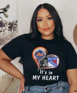 New York Mets And New York Rangers It’s In My Heart T shirt