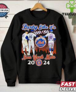 New York Mets Dwight Gooden Tom Seaver And Francisco Lindor Party Like It’s ’69 ’86 shirt