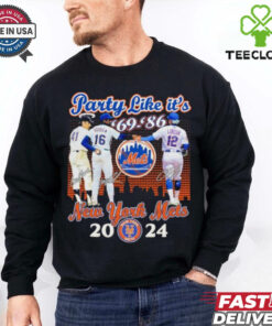 New York Mets Dwight Gooden Tom Seaver And Francisco Lindor Party Like It’s ’69 ’86 shirt