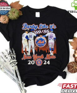 New York Mets Dwight Gooden Tom Seaver And Francisco Lindor Party Like It’s ’69 ’86 shirt
