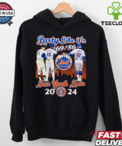 New York Mets Dwight Gooden Tom Seaver And Francisco Lindor Party Like It’s ’69 ’86 shirt