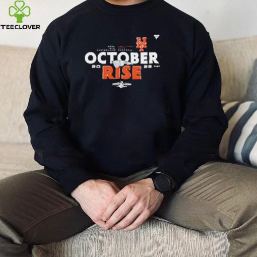 New York Mets Fanatics Branded Youth 2022 Postseason Locker Room Official Shirt