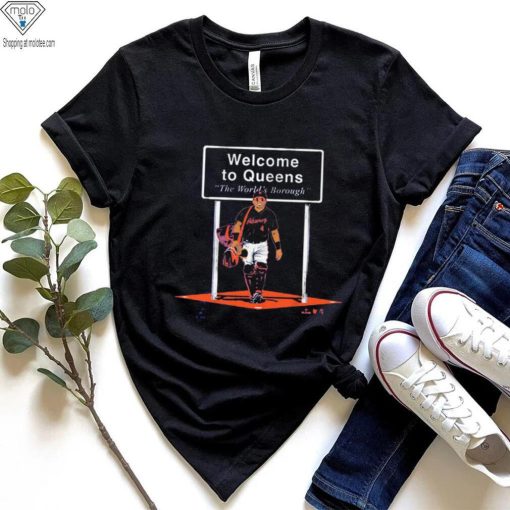 New York Mets Francisco Álvarez Welcome To Queens Shirt