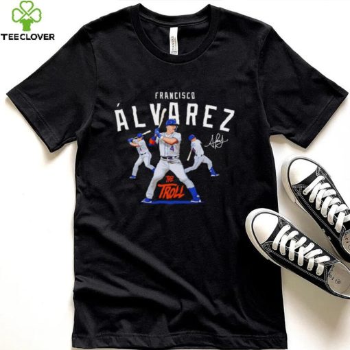 New York Mets Francisco Alvarez the troll signature shirt