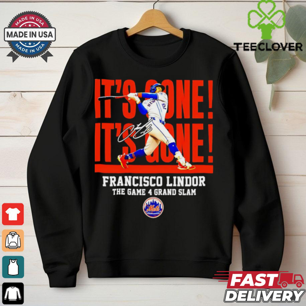 New York Mets Francisco Lindor NLCS 2024 it’s gone shirt New York Mets Francisco Lindor NLCS 2024 it’s gone shirt