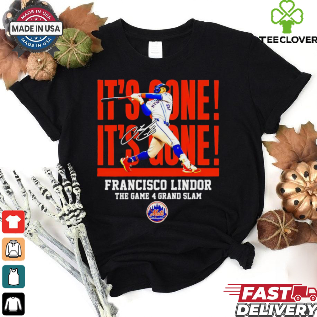 New York Mets Francisco Lindor NLCS 2024 it’s gone shirt New York Mets Francisco Lindor NLCS 2024 it’s gone shirt