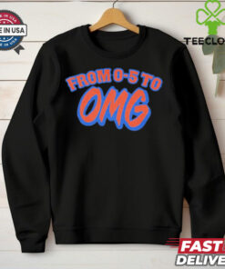 New York Mets From 05 To OMG T Shirt