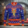 New York Mets 12 Grinch Xmas Day Christmas Ugly Sweater