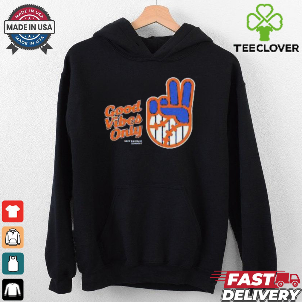 New York Mets Good Vibes Only Rake Baseball Company MLB Baseball 2024 T shirt New York Mets Good Vibes Only Rake Baseball Company MLB Baseball 2024 T shirt
