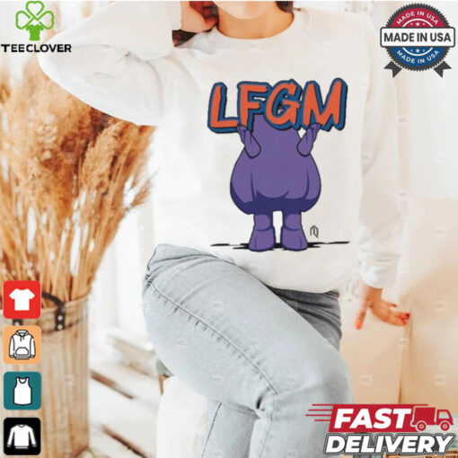 New York Mets Grimace Lfgm Sign Athlete Logos t shirt