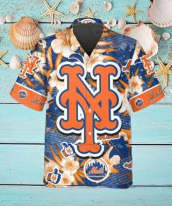 New York Mets Hawaiian Shirt, MLB Hawaiian Shirt Gift For Fans