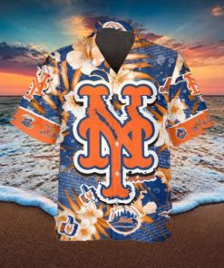 New York Mets Hawaiian Shirt, MLB Hawaiian Shirt Gift For Fans