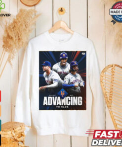 New York Mets LGM Advancing to NLDS MLB 2024 Poster t hoodie, sweater, longsleeve, shirt v-neck, t-shirt