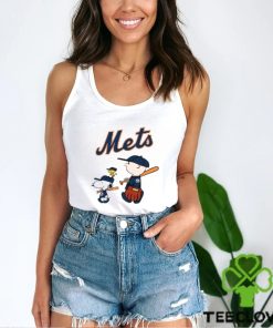 New York Mets Let's Play Baseball Together Snoopy MLB Shirt