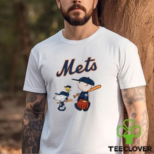 New York Mets Let’s Play Baseball Together Snoopy MLB Shirt