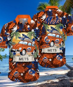 New York Mets MLB Flower Hawaiian Shirt For Men Women Unique Gift For Fans