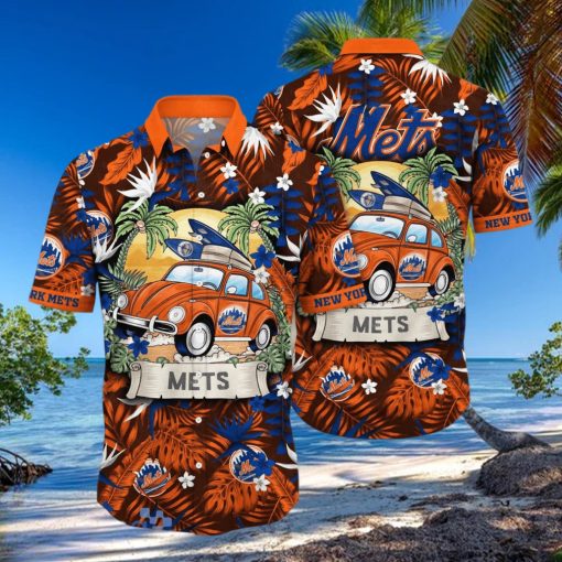 New York Mets MLB Flower Hawaiian Shirt For Men Women Unique Gift For Fans