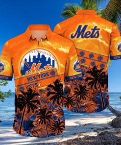 New York Mets MLB Flower Hawaiian Shirt Style Gift For Fans