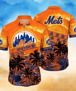 New York Mets MLB Flower Hawaiian Shirt Style Gift For Fans