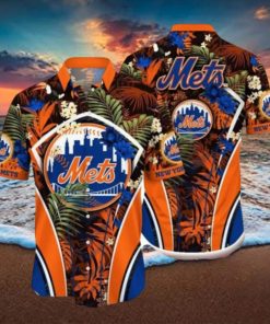 New York Mets Mlb Flower Hawaii Shirt For Fans