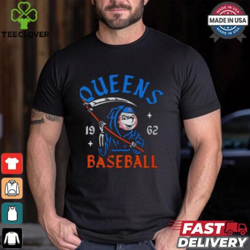 New York Mets Mr. Met Grim Reaper Queens Baseball 1962 Tee hoodie, sweater, longsleeve, shirt v-neck, t-shirt