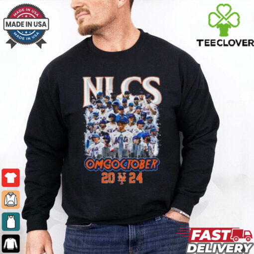 New York Mets NLCS Omgoctober All Players 2024 T hoodie, sweater, longsleeve, shirt v-neck, t-shirt