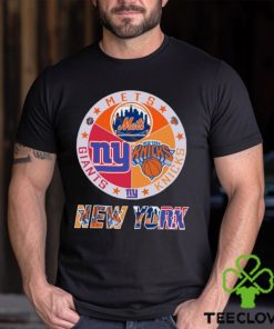 New York Mets New York Knicks New York Giants New York City 2023 Logo shirt